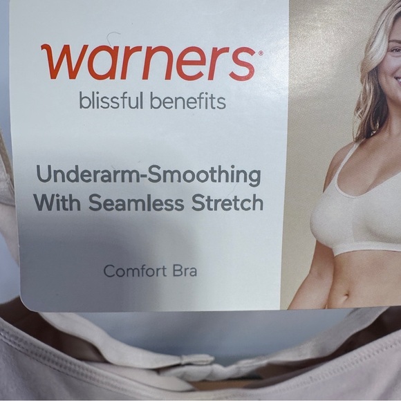Warner’s Seamless Underarm-Smoothing Bra | Stretch Comfort | Size XL | NWT - Picture 4 of 4